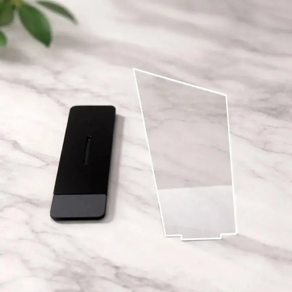 Kit 5 Troféus Triangulares Em Acrílico Para Personalização