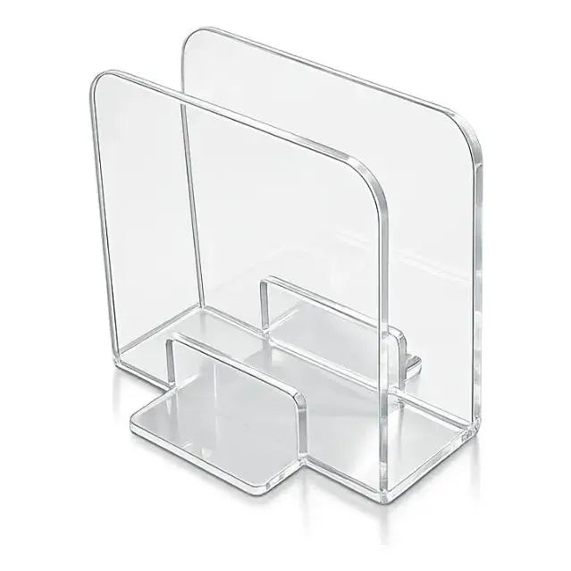 Porta Guardanapo De Mesa Em Acrílico Transparente Moderno