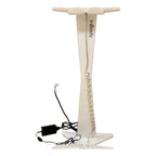 Suporte Em Acrílico Leitoso Para Balança Inbody 120*