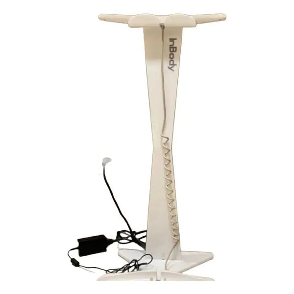 Suporte Em Acrílico Leitoso Para Balança Inbody 120*