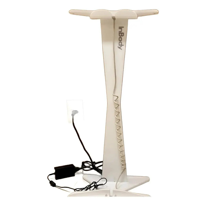 Suporte Em Acrílico Leitoso Para Balança Inbody 120*