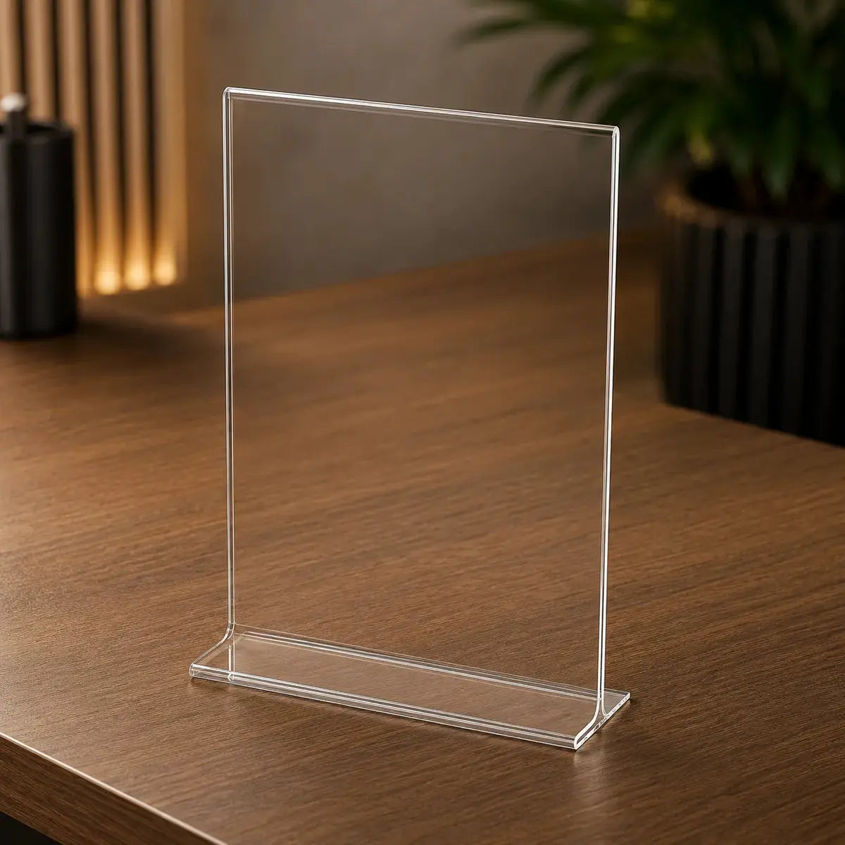 Display T 15x21 A5 Acrílico Premium Balcão (unidade)