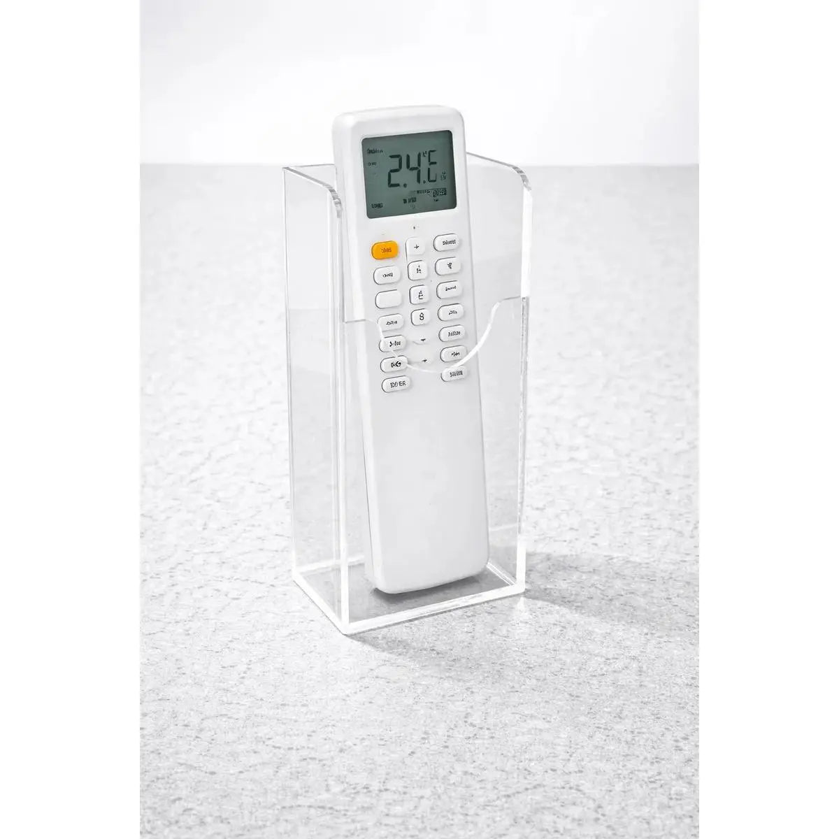 Suporte Elegante Porta Controle Remoto Parede Acrílico